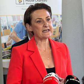 Health Minister Amber-Jade Sanderson.