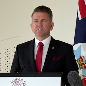 Jarrod Bleijie doubled down on the LNP’s promises to crack down on the union and construction sector.