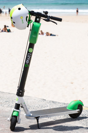 The scooter that Lime expects to see popping up in Sydney.