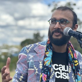 Jonathan Sriranganathan said the Greens would reverse developer discounts if they did well enough at the 2024 council elections.