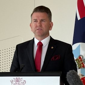 Jarrod Bleijie doubled down on the LNP’s promises to crack down on the union and construction sector.