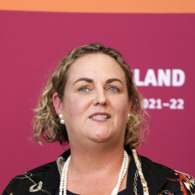 Queensland Teachers’ Union president Cresta Richardson. 