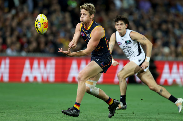 Rory Sloane’s preparation for the 2024 season has interrupted by an eye injury.