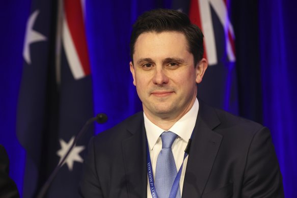 Federal Liberal Party director Andrew Hirst.