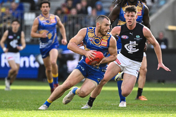 West Coast’s Luke Shuey is expected to continue on as captain in 2023.