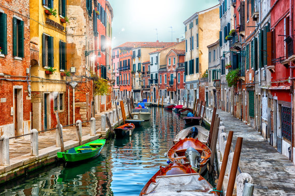 Get lost in Venice.