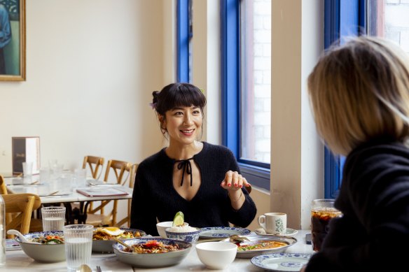 Love Language author Linda Marigliano at Ho Jiak in Haymarket.