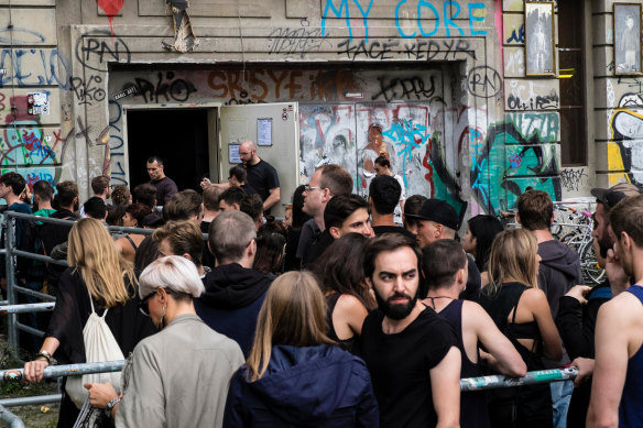 On the morning of my visit, about half the people queuing are denied entry.