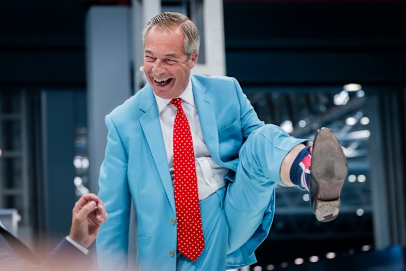 Reform UK Leader Nigel Farage.