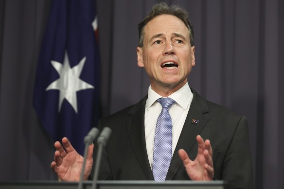 Health Minister Greg Hunt says more people over the age of 50 will now come forward to be vaccinated.