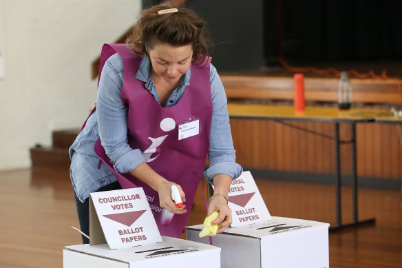 A big turnout is expected at over 1000 polling booths statewide.