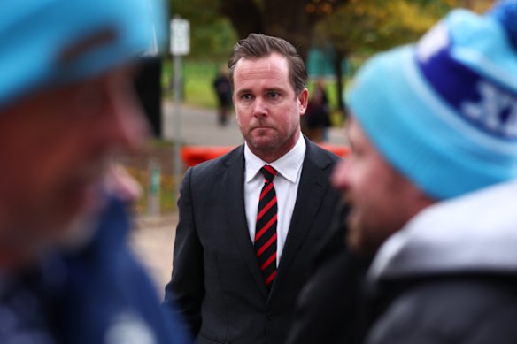 Welsh at Neale Daniher’s funeral. 