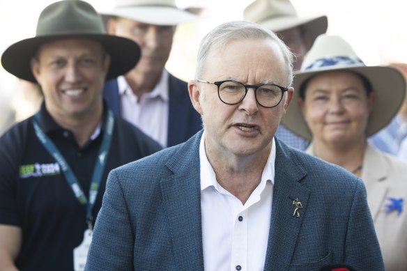 Prime Minister Anthony Albanese is in Perth today, after visiting Queensland.