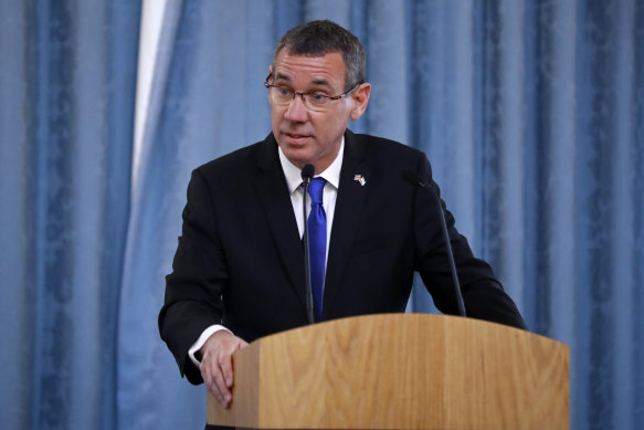 Melbourne-born Mark Regev was previously Israel’s ambassador to the UK.