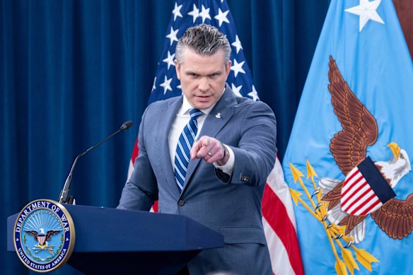 Lo ha affermato giovedì a Washington il ministro della Guerra americano Pete Hegseth.