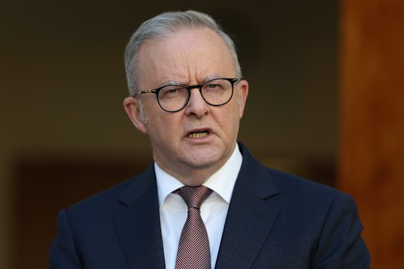 Prime Minister Anthony Albanese.