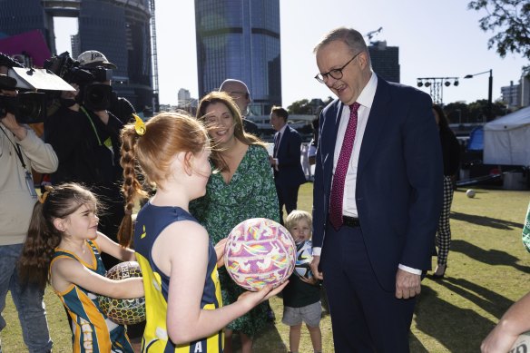 Prime Minister Anthony Albanese has launched a $200 million sporting facilities fund.