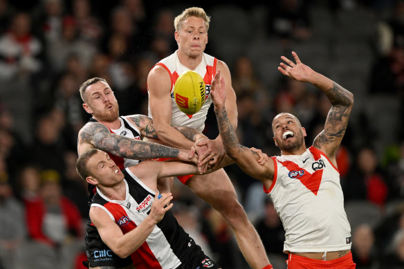 Isaac Heeney and Lance Franklin’s Swans open their finals campaign against defending premiers Melbourne at the MCG.
