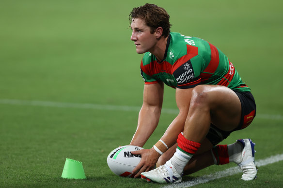 Rookie half Jamie Humphreys has given Souths a new dimension with his kicking game.