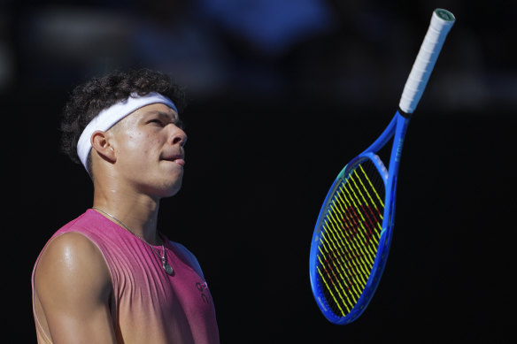 Ben Shelton thinks broadcasters are disrespecting players at the Australian Open.