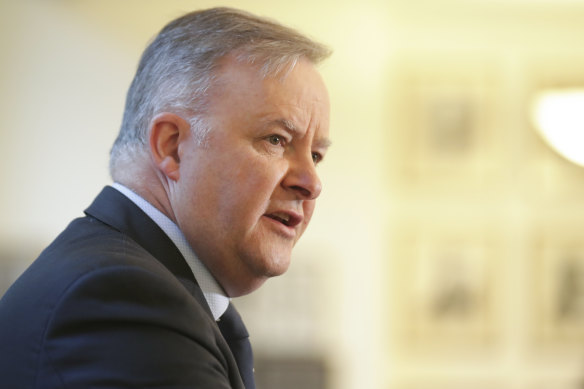 Federal Opposition Leader Anthony Albanese.