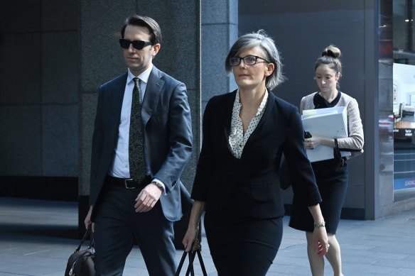 Sophie Callan, SC, (right) is representing Gladys Berejiklian at the ICAC.