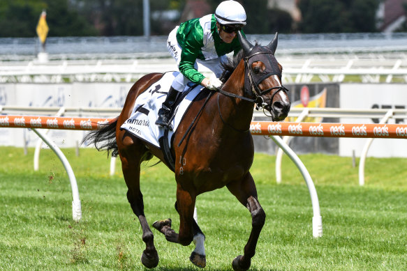 Enthaar had to overcome a lameness test to be cleared for the Blue Diamond.
