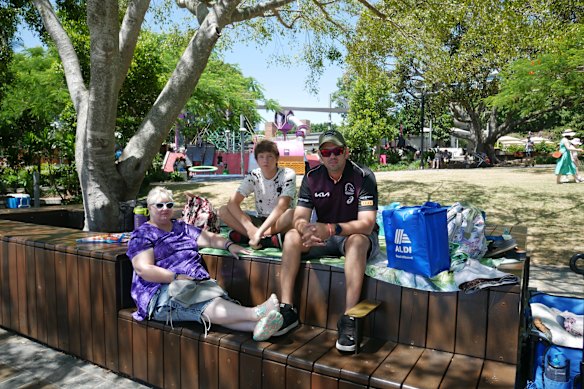 Christo Jonck and his family are in town from Chinchilla.
