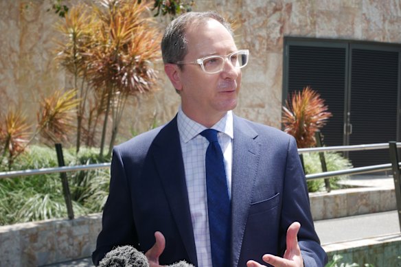 Jason Steinberg, Presidente do Conselho de Administração do Museu do Holocausto de Queensland.