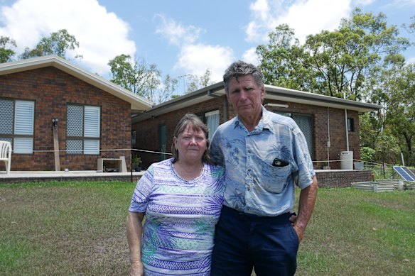 Christine and Robert Schulz were told their land would become a highway in 2023.