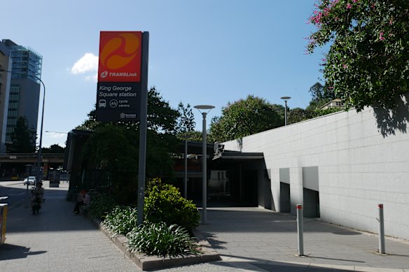 Estación de autobuses de la plaza King George.