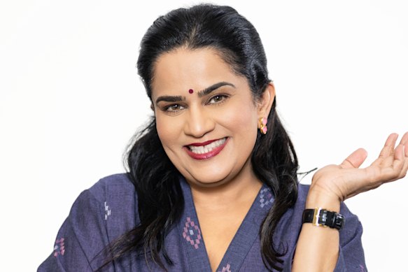 Indian-American comedian Zarna Garg.