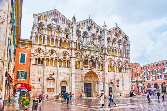 Ferrara’s Basilica Cattedrale di San Giorgio.