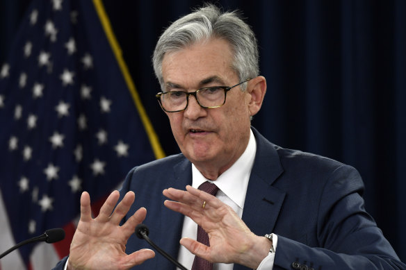 Federal Reserve chairman Jerome Powell announced a full percentage point cut in American interest rates and new quantitative easing measures.
