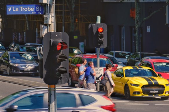 Road congestion has once again become a problem in Melbourne.