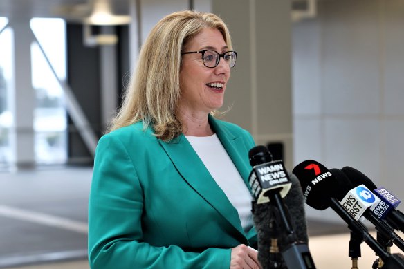 WA Transport Minister Rita Saffioti.