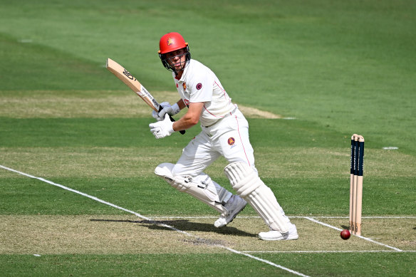 South Australia’s captain Nathan McSweeney.