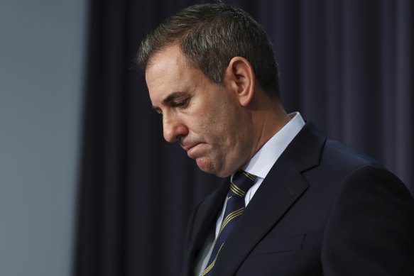 Treasurer Jim Chalmers will note the uncertainty facing the economy, in part due to Donald Trump’s tariffs.