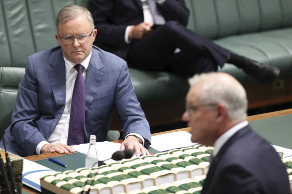Albanese desperately needs a fight. After a year as a responsible and constructive Opposition Leader helping the Morrison government manage the pandemic, he was almost invisible.