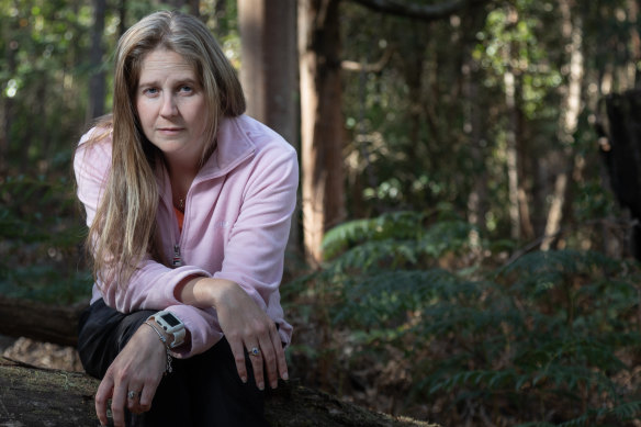 Mitochondrial sufferer Shelley Beverley at home in Tasmania. “This fight is really personal to me.” 