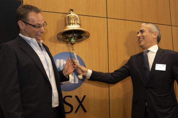 Spotlight Group's Zac Fried and HomeCo chairman and CEO David Di Pilla.