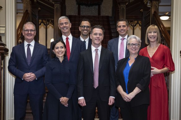 The NSW government’s interim cabinet members were sworn in last week.