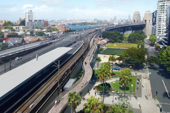 Transport Minister Jo Haylen said the Indigenous artwork on the ramp would be a “striking symbol of reconciliation from the ground and air”.