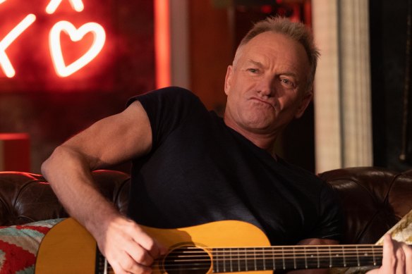 Sting was one of the many notable guest stars and cameos in season one of Only Murders in the Building.