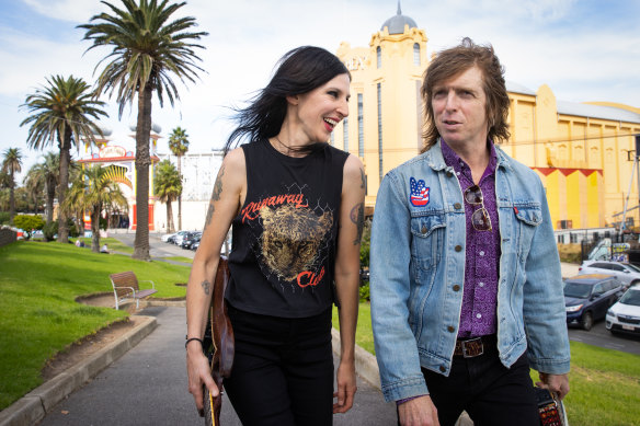 Adalita, of Magic Dirt, and Ash Naylor from the Church, will be performing shows at this month’s April Sun concerts in St Kilda.