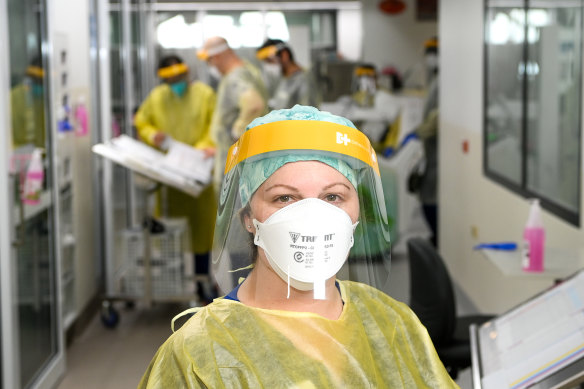 Narkitaa Van Ekeren, ICU nurse unit manager at the Northern Hospital, and her colleagues are gearing up for an influx of COVID patients in next three weeks.