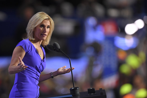 Conservative political commentator Laura Ingraham.