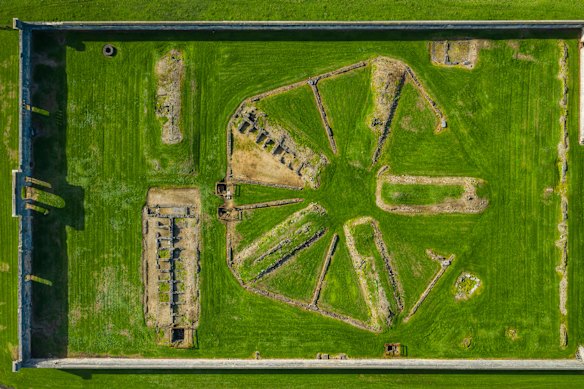 Brutal history: Remains of  the Pentagonal Prison or “new jail” which was completed in 1847.