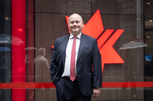 NAB chief executive Andrew Irvine.