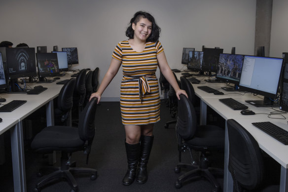 "That was when I knew I absolutely wanted to do this": a University of Sydney computer science summer program opened new horizons for Kelly Stewart.